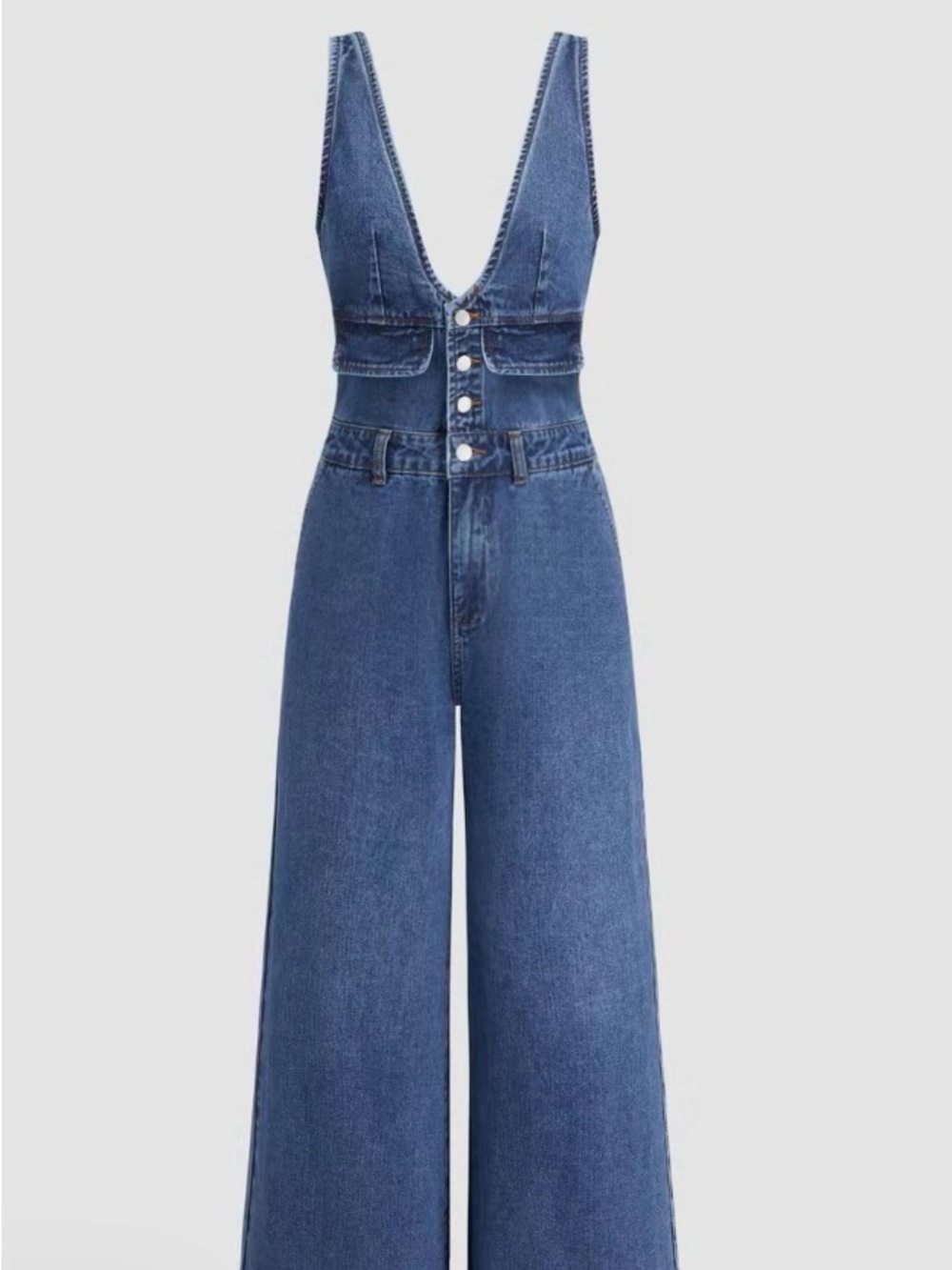 Denim Jumpsuit - Picture 7 of 7